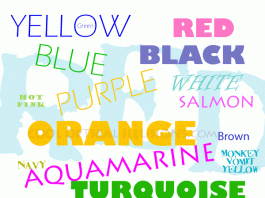 Say the Color Brain Teaser