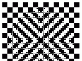 Distorted Checkerboard