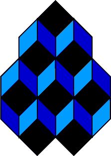 visual illusions cube