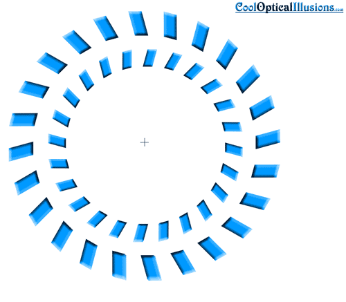 Blue spiral wallpaper