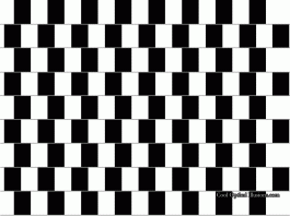 Brick Optical Illusion Wallpaper