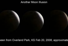 Moon Illusion- Lunar Eclipse Illusion