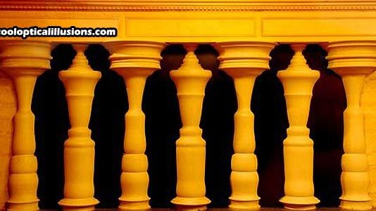 Marble Column or Shadow People